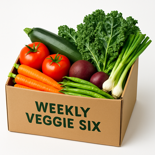 Weekly Veggie Six – Fresh Vegetable Subscription Box